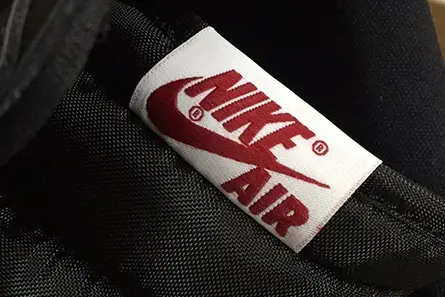 AIR JORDAN 1 BLACK WHITE GYM RED 555088-061 Durable 9036 