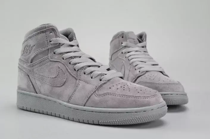AIR JORDAN 1 RETRO HIGH BG (GS) wolf grey womens 705300-031 Efficient 9452  BECCF146