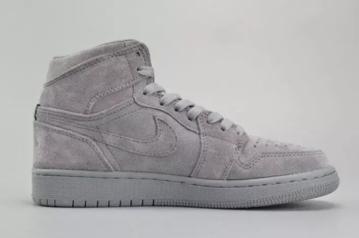 AIR JORDAN 1 RETRO HIGH BG (GS) wolf grey womens 705300-031 Efficient 9452 