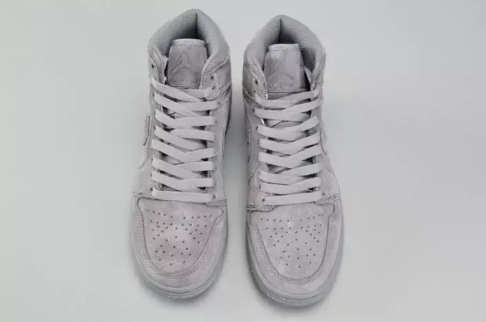 AIR JORDAN 1 RETRO HIGH BG (GS) wolf grey womens 705300-031 Efficient 9452 