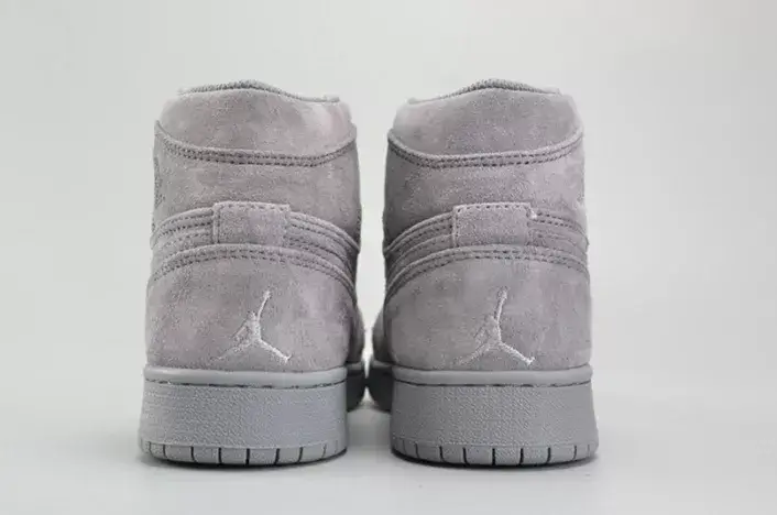 AIR JORDAN 1 RETRO HIGH BG (GS) wolf grey womens 705300-031 Efficient 9452 