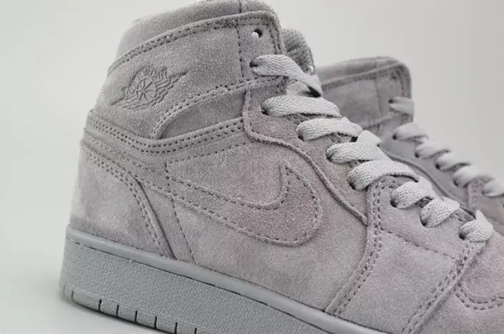 AIR JORDAN 1 RETRO HIGH BG (GS) wolf grey womens 705300-031 Efficient 9452 