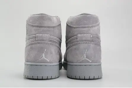 AIR JORDAN 1 RETRO HIGH BG (GS) wolf grey womens 705300-031 Efficient 9452 