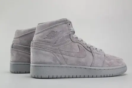AIR JORDAN 1 RETRO HIGH BG (GS) wolf grey womens 705300-031 Efficient 9452 