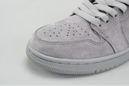 AIR JORDAN 1 RETRO HIGH BG (GS) wolf grey womens 705300-031 Efficient 9452 