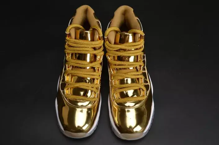 AIR JORDAN 11 RETRO P1NNACLE GOLD womens 378038-103 Comfortable 1472  FFADB626