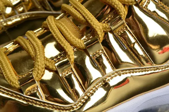 AIR JORDAN 11 RETRO P1NNACLE GOLD womens 378038-103 Comfortable 1472 