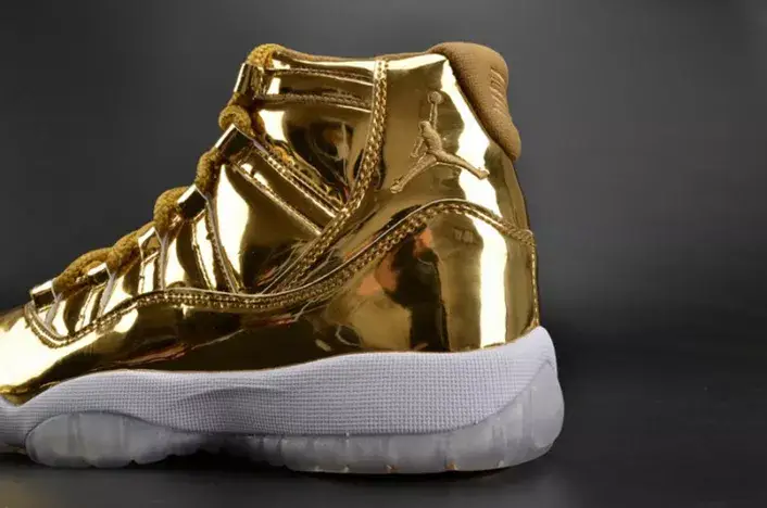 AIR JORDAN 11 RETRO P1NNACLE GOLD womens 378038-103 Comfortable 1472 