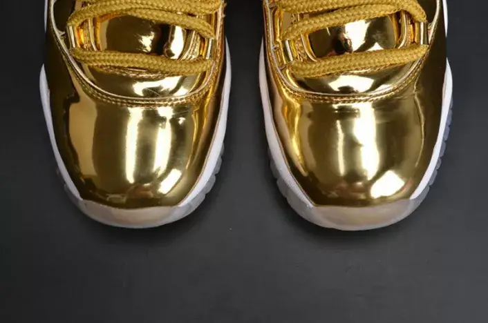 AIR JORDAN 11 RETRO P1NNACLE GOLD womens 378038-103 Comfortable 1472 