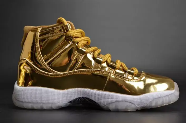AIR JORDAN 11 RETRO P1NNACLE GOLD womens 378038-103 Comfortable 1472  FFADB626