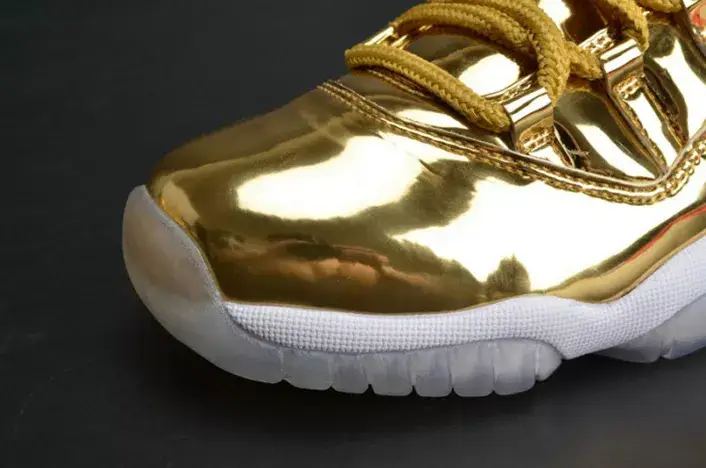 AIR JORDAN 11 RETRO P1NNACLE GOLD womens 378038-103 Comfortable 1472 