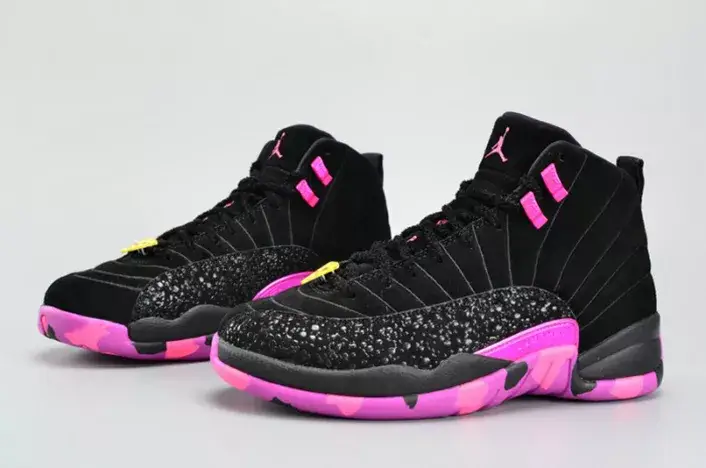AIR JORDAN 12 RETRO DB "DOERNBECHER" black mens AH6987-023 Sophisticated 5305 