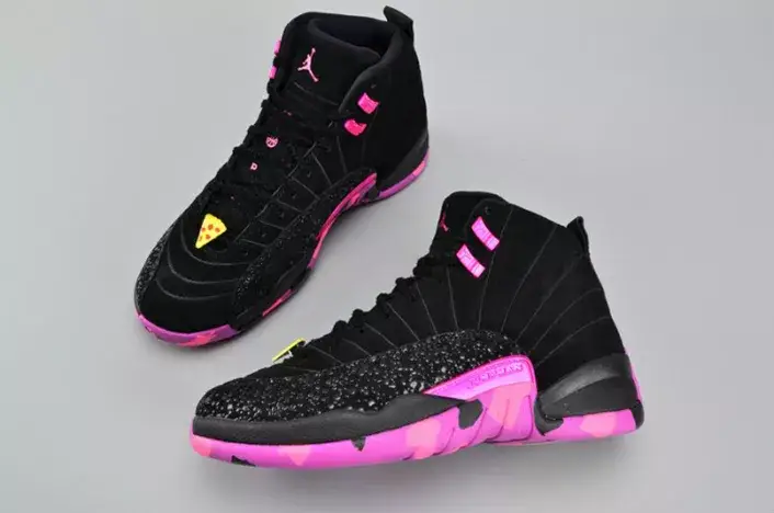 AIR JORDAN 12 RETRO DB "DOERNBECHER" black mens AH6987-023 Sophisticated 5305 