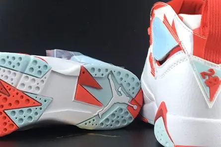AIR JORDAN AJ7 TOPAZ MIST 442960-104 Breathable 9454 