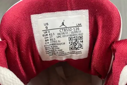 Affordable 3597 Jordan 3 Retro Cardinal Red  CT8532-126 
