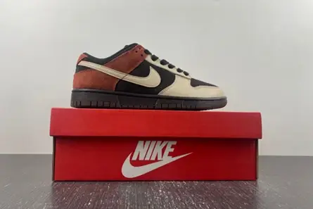 Affordable 452 Nike Dunk Low Red Panda  FV0305-200 