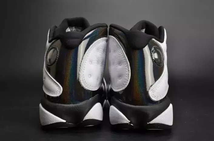 Affordable 5985 Air Jordan 13 Retro “Barons Hologram” white grey mens 414571-115 