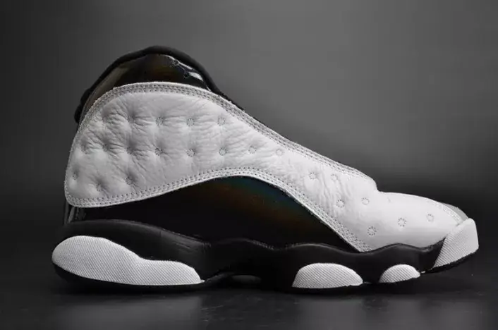 Affordable 5985 Air Jordan 13 Retro “Barons Hologram” white grey mens 414571-115 