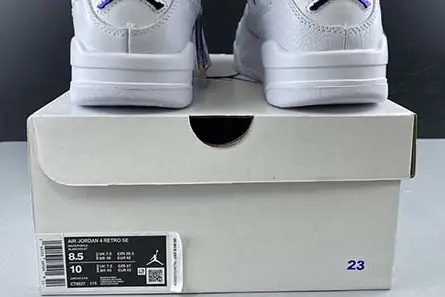 Affordable 7591 Air Jordan 4 “Court Purple” CT8527-115 