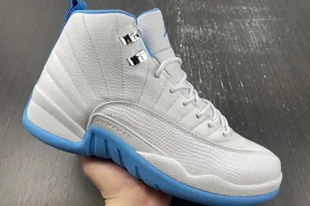 Affordable 7790 Jordan 12 Retro White University Blue (2004) (Women's)  308243-142 