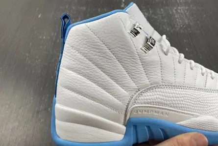 Affordable 7790 Jordan 12 Retro White University Blue (2004) (Women's)  308243-142 
