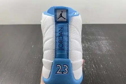 Affordable 7790 Jordan 12 Retro White University Blue (2004) (Women's)  308243-142 