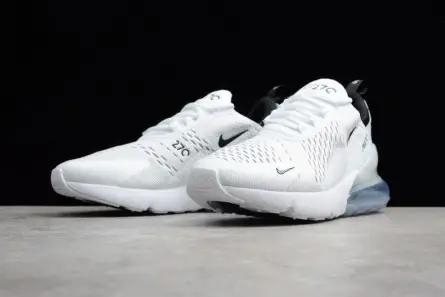 Affordable 8578 NIKE AIR MAX 270 WHITE BLACK AH8050-100 