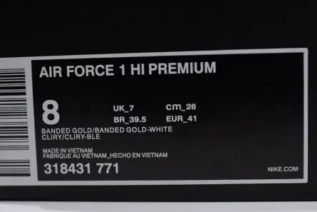 Air Force 1 High Bobbito Mac n Cheese - 318431-771 Bold 2181 