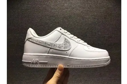 Air Force 1 Low Just Do It Pack White Clear - BQ5361-100 Classic 9929 