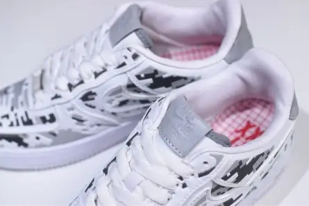 Air Force 1 Low Premium 08 Qs 'Digi Camo' - Nike - 520505-100 Elegant 818 