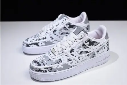 Air Force 1 Low Premium 08 Qs 'Digi Camo' - Nike - 520505-100 Elegant 818 