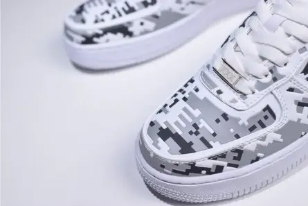 Air Force 1 Low Premium 08 Qs 'Digi Camo' - Nike - 520505-100 Elegant 818 