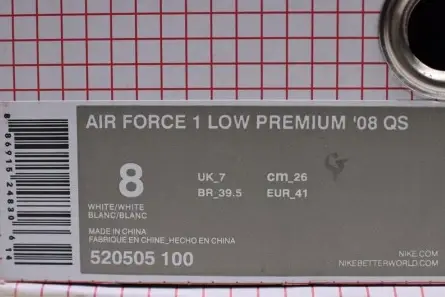 Air Force 1 Low Premium 08 Qs 'Digi Camo' - Nike - 520505-100 Elegant 818 
