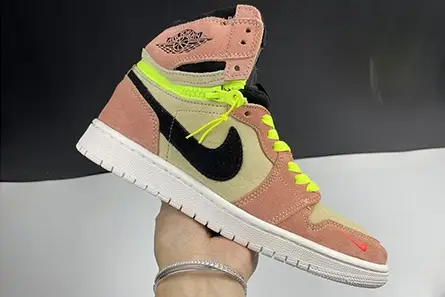 Air Jordan 1 High Switch Peach CW6576-800 Timeless 2178 