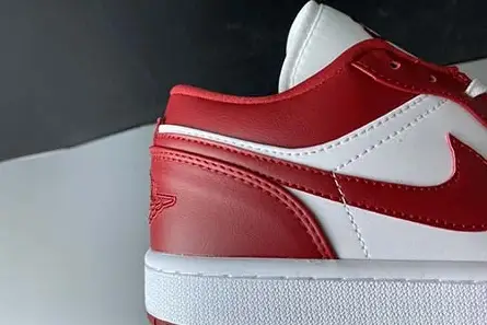 Air Jordan 1 Low GYM RED GYM RED-WHITE 553558-611 Resilient 9782 