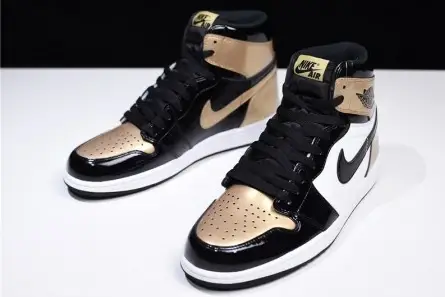 Air Jordan 1 Metallic Gold 861428-007 Versatile 2440 