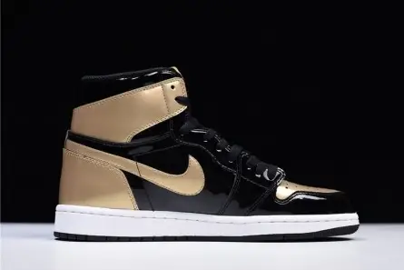 Air Jordan 1 Metallic Gold 861428-007 Versatile 2440 