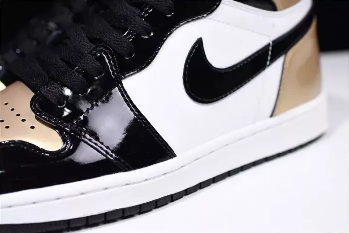 Air Jordan 1 Metallic Gold 861428-007 Versatile 2440 
