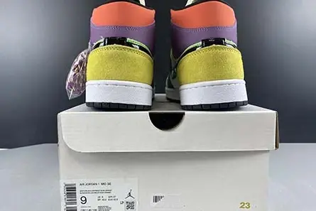 Air Jordan 1 Mid “Multicolor” CW1140 100 DailyWear 7117 