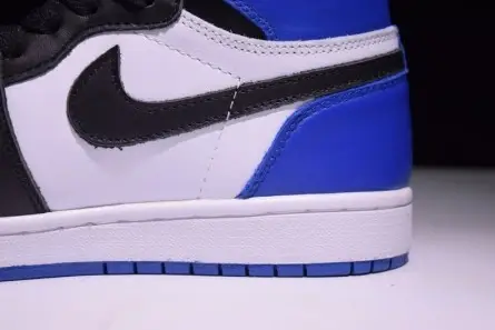 Air Jordan 1 Retro "Fragment" black sport royal-white mens 716371-040 Soft 2043 
