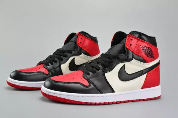 Air Jordan 1 Retro High Bred Toe OG 555088-610 WellDesigned 3254 