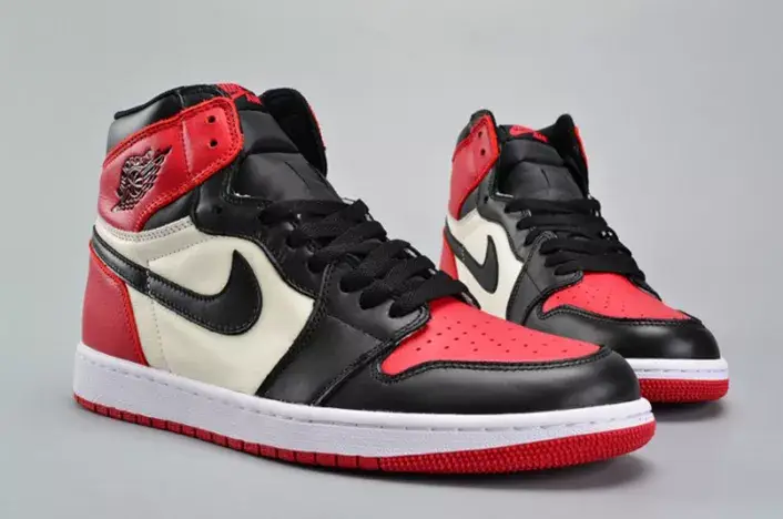 Air Jordan 1 Retro High Bred Toe OG 555088-610 WellDesigned 3254 