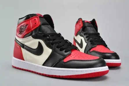 Air Jordan 1 Retro High Bred Toe OG 555088-610 WellDesigned 3254 
