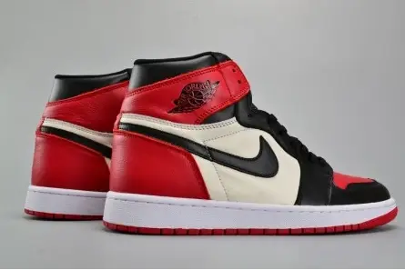 Air Jordan 1 Retro High Bred Toe OG 555088-610 WellDesigned 3254 