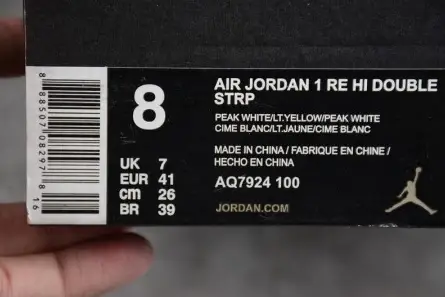 Air Jordan 1 Retro High Double Strap - Air Jordan - AQ7924 -100 Trendsetting 9149 