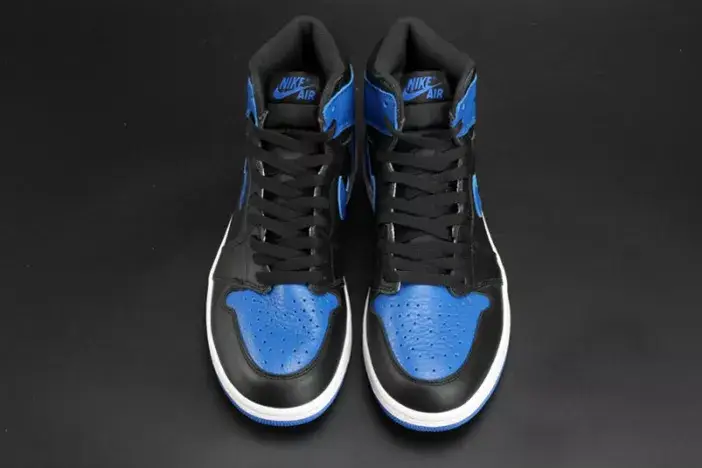 Air Jordan 1 Retro High OG 2017 Royal Blue 555088-007 Elegant 591 