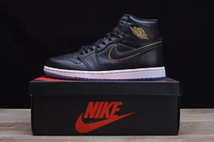 Air Jordan 1 Retro High OG All Star Los Angeles City Of Flight MENS  555088-031 Resilient 5473 