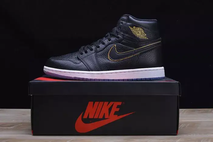Air Jordan 1 Retro High OG All Star Los Angeles City Of Flight MENS  555088-031 Resilient 5473 