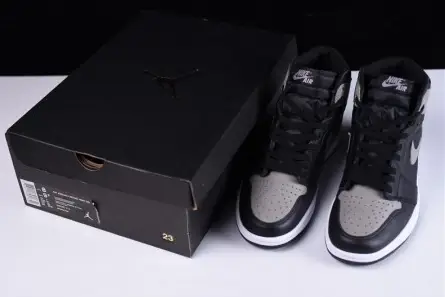 Air Jordan 1 Retro High OG Shadow Black Grey 555088-013 GoAnywhere 3906 