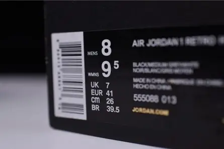 Air Jordan 1 Retro High OG Shadow Black Grey 555088-013 GoAnywhere 3906 